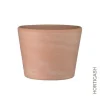 Cache-pot nature terre cuite Ø18xH17 cm
