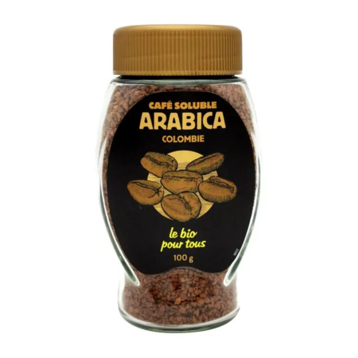 Café lyophilisé bio Le Bio Pour Tous - 200 g