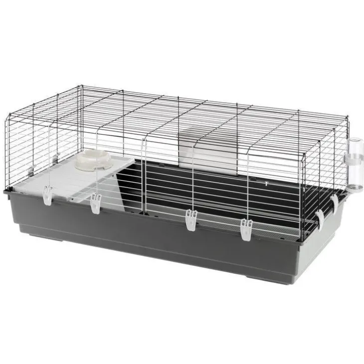 Cage à lapin rectangulaire Rabbit 120 - 118 x 59 x 52 cm