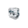 Cage pour petits rongeurs duo bleu