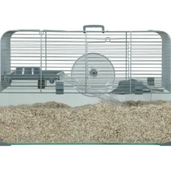 Cage pour rongeur coloris gris Zolux Panas Colour 50 – 52 x 29 x 35 cm