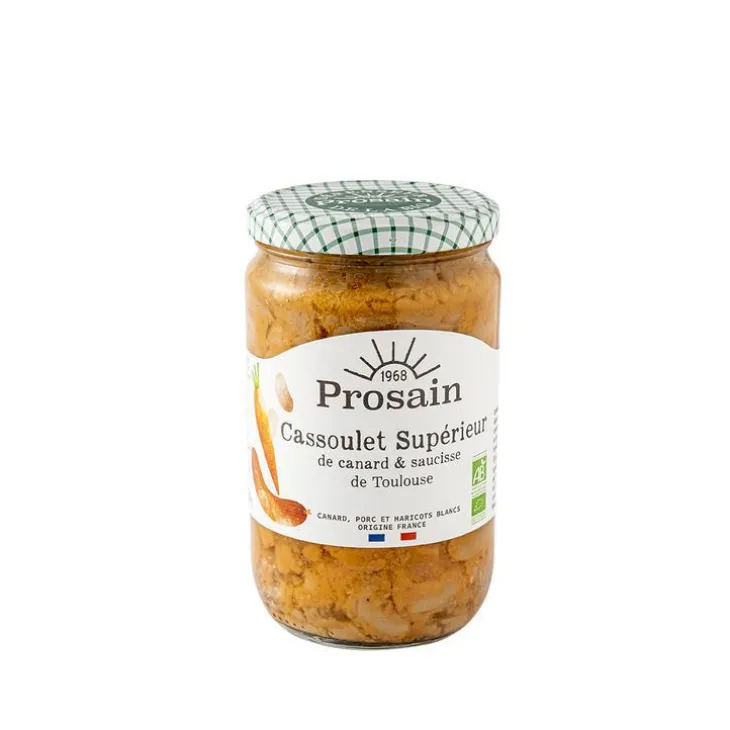 Cassoulet superieur au canard et saucisse toulouse 680 g