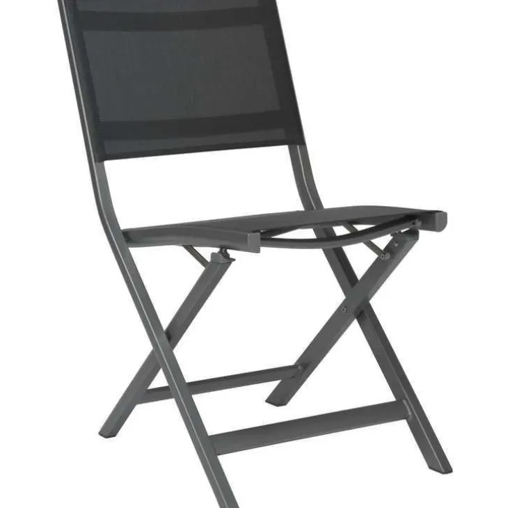 Chaise pliante en aluminium Nils