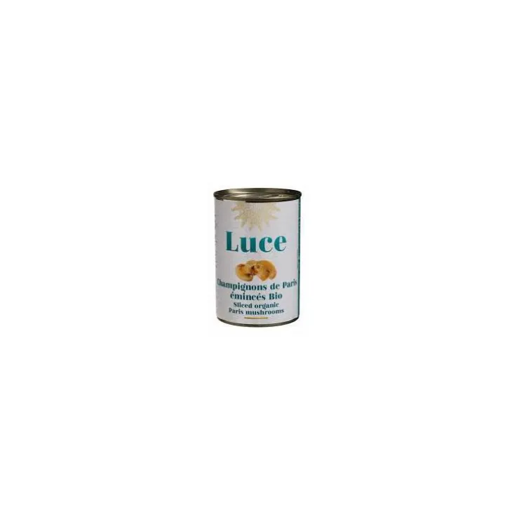 Champignons de Paris émincés bio Luce - 400 g