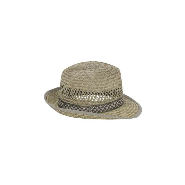 Chapeau de paille borsalino beige pour homme taille 59