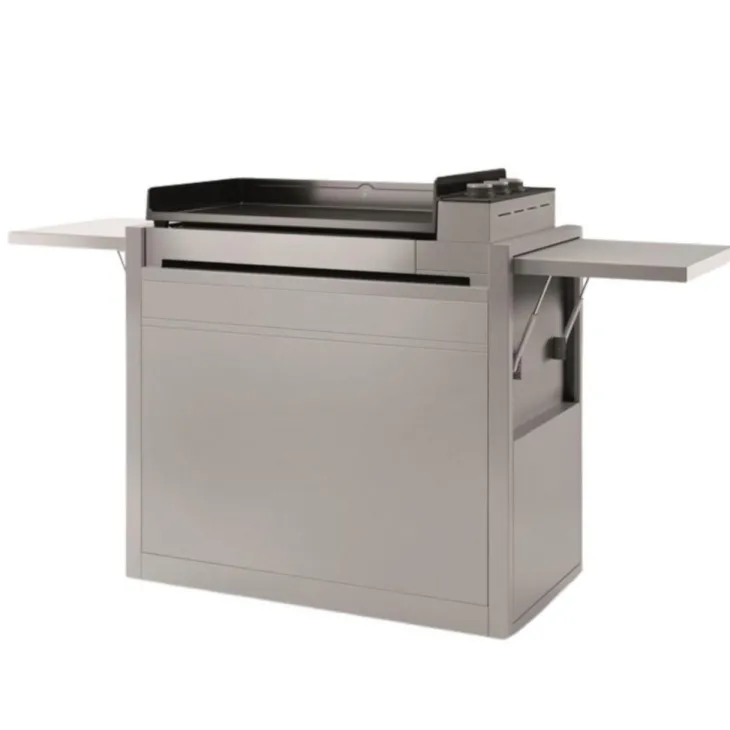 Chariot premium fermé en inox 75 Forge Adour - 189,5 x 55,6 x 104,2 cm
