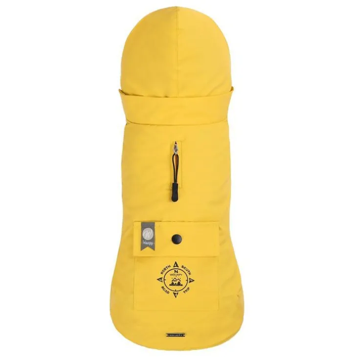 Ciré pour chien coloris jaune Wouapy Basic - Taille XXL