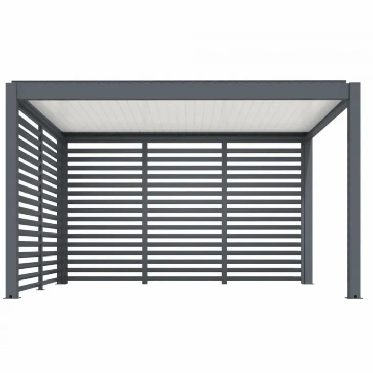 Claustra pergola gris, Eris - Zephir - Star led, Proloisirs Grey