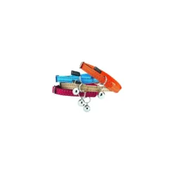 Collier chat safe fuchsia 30 cm