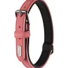 Collier chien Delu rose 47/57 x 3 cm
