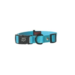 Collier chien réglable 20mm / 40-55cm bleu