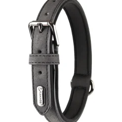 Collier Delu noir 38/48 x 2,5 cm