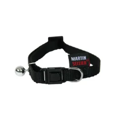Collier pour chat en nylon noir