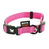 Collier réglable en nylon rose pour chien - 2,5x45/65 cm