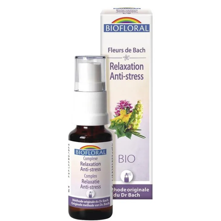 Complexe n°9 Biofloral relaxation et anti-stress en flacon de 20 ml