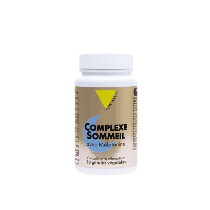 Complexe sommeil avec mélatonine en boite de 30 gélules