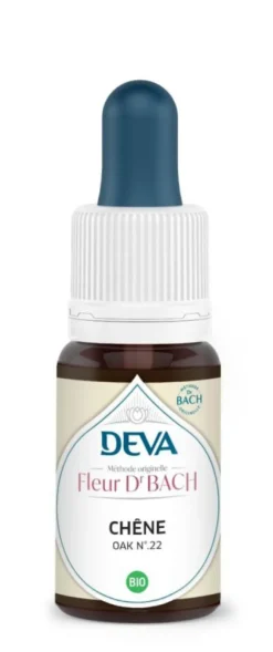 Complément alimentaire fleur de Bach chêne bio Deva - 15 ml