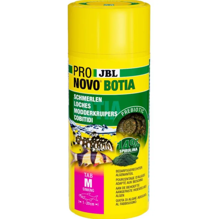 Comprimés alimentaires pour loches JBL Pronovo Botia Tab M - 250 ml