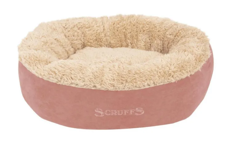 Corbeille pour chat coloris terracotta Scruffs Cosy – Ø 45 cm