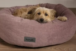Corbeille pour chien coloris rose Scruffs Oslo Donut – Taille 2XL