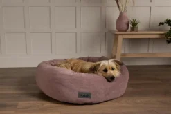 Corbeille pour chien coloris rose Scruffs Oslo Donut – Taille L