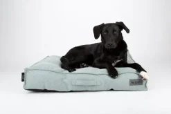 Couchage pour chien coloris vert coussin Scruffs Seattle - Taille L 100 x 70 x 14 cm