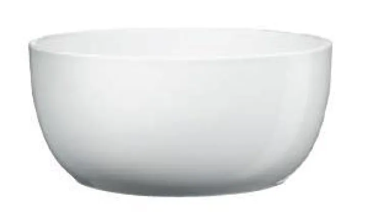 Coupe basel coloris blanc en céramique -  Ø 23 cm x 10 cm