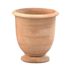 Coupe coloris terre claire Poterie Goicoechea Ederra - Ø 37 x H 39 cm