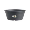 Coupe living noir Elho Green Basics - Ø 33 cm