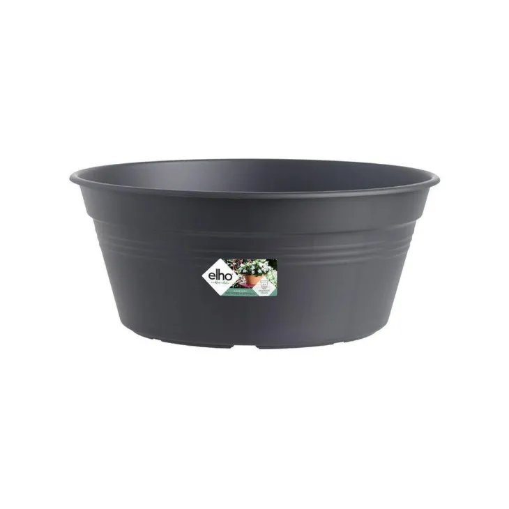 Coupe living noir Elho Green Basics - Ø 33 cm