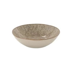 Coupelle Akaris coloris beige en grès - Ø 17 cm