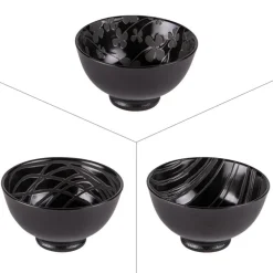 Coupelle Lava coloris noir en grès - Ø 11,5 cm