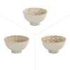 Coupelle Penjab coloris beige en porcelaine - Ø 9,5 cm