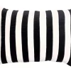 Coussin décoratif rectangulaire Marcel coloris blanc en coton - 35 x 50 cm