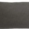 Coussin de dossier pour lounge, noir mat, STERN New Holly - 75x46x20 cm