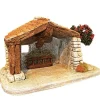 Crèche Lauris santons Escoffier - 35 x 23 x 20 cm