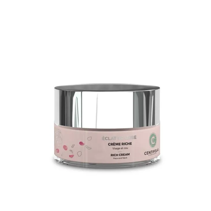 Crème riche Centifolia gamme Éclat de rose - 50 ml