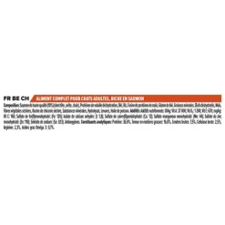 Croquette pour chat adulte au saumon et riz Pro Plan - 1,5 kg