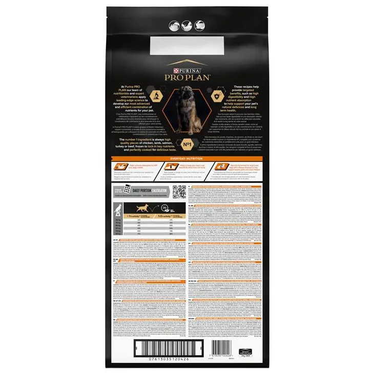 Croquette pour chien adulte robuste au poulet Pro Plan – 14 kg