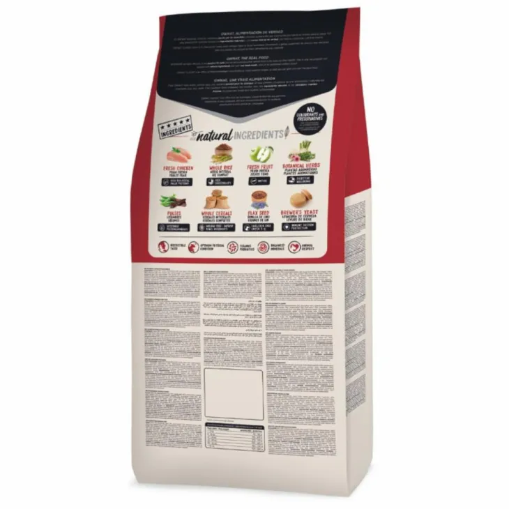 Croquette pour chien adulte complet au poulet Ownat - 4 kg