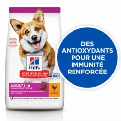 Croquette pour chien adulte de petite taille au poulet Hill's - 3 kg