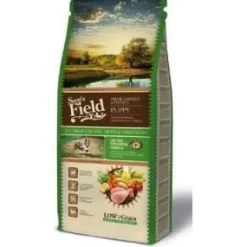 Croquette pour chiot au poulet avec des pommes de terre Sam's Field - 13 kg