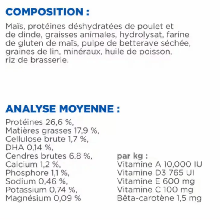 Croquette pour chiot au poulet Hill's - 12 kg