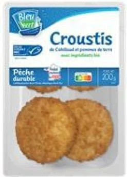 Croustis de poisson MSC Bleu Vert - 200g