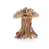 Décor pour aquarium coloris marron Aquavie Three Forêt SPM - 13 x 13 x 9 cm