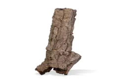 Décor pour terrarium coloris marron tube en liège variés Aquavie - 30 à 60 cm