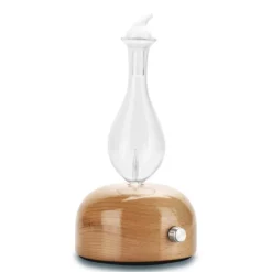 Diffuseur par nébulisation en verre et bois Aurora Zen' Arôme - diffusion 80 m2