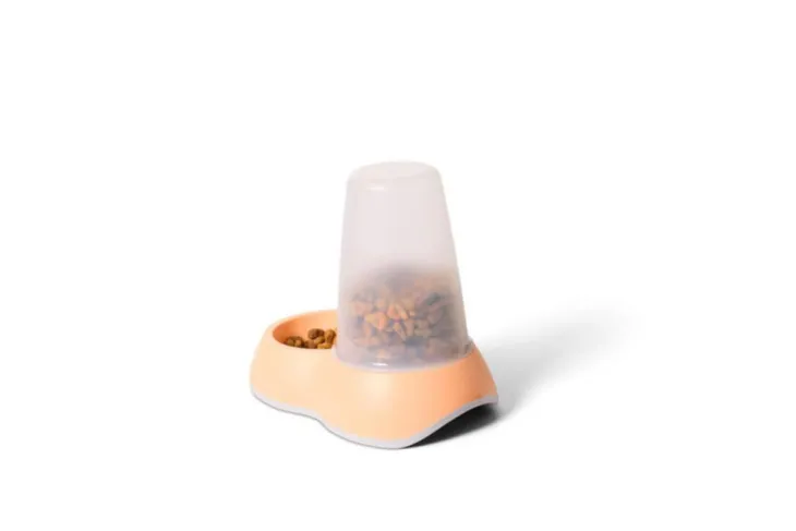 Distributeur de croquettes Loop Savic orange - 0,7 L