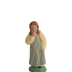Ecolière santons Escoffier - H 5 cm