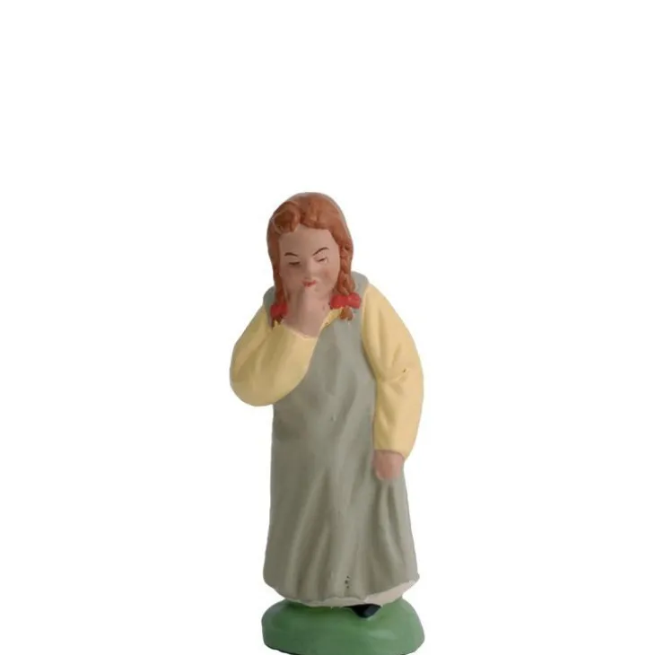 Ecolière santons Escoffier - H 5 cm